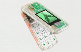 Heineken и материнская компания Nokia выпустили прозрачный кнопочный телефон