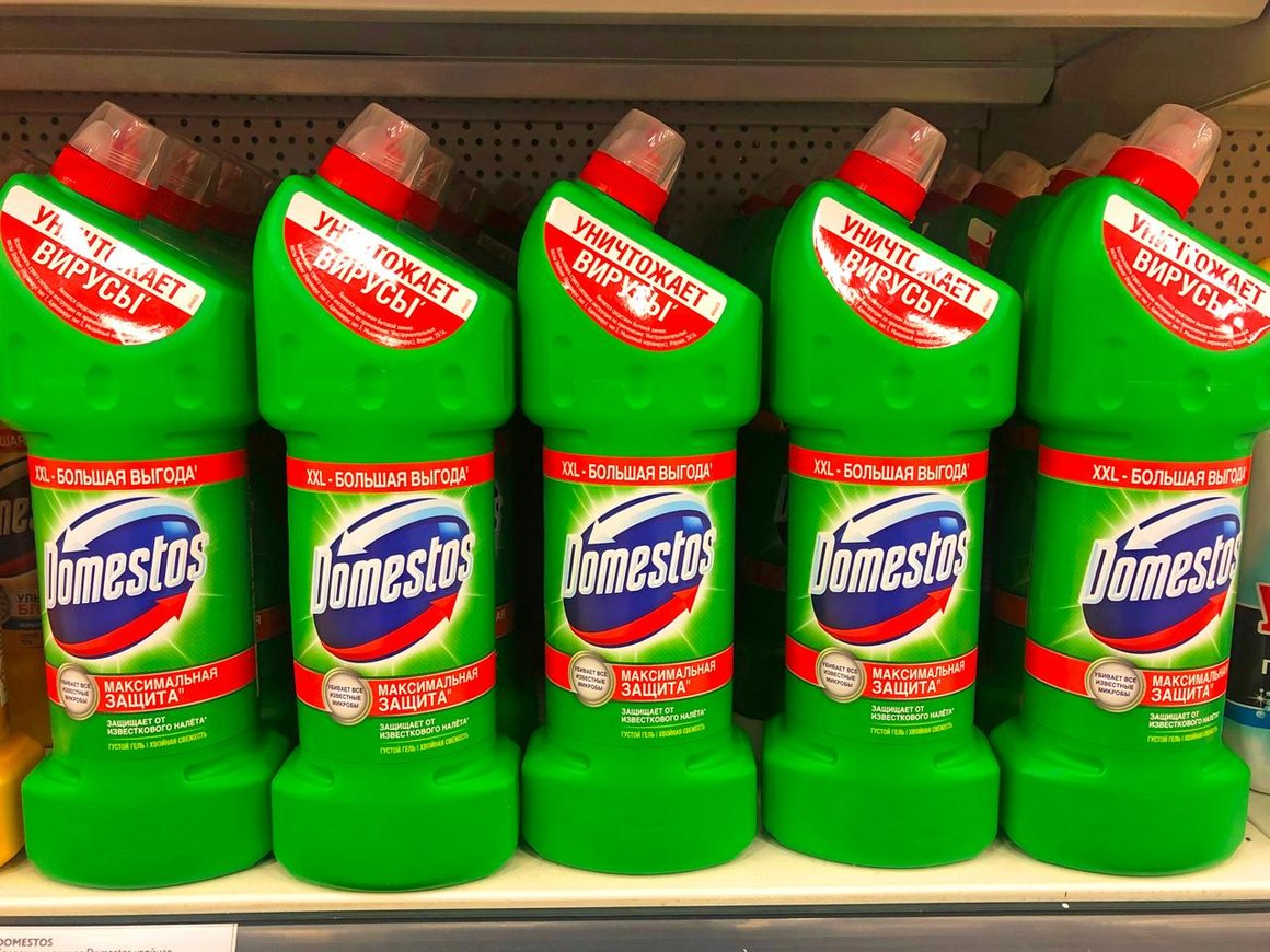 Unilever отказалась от иска по защите прав на бренд Domestos