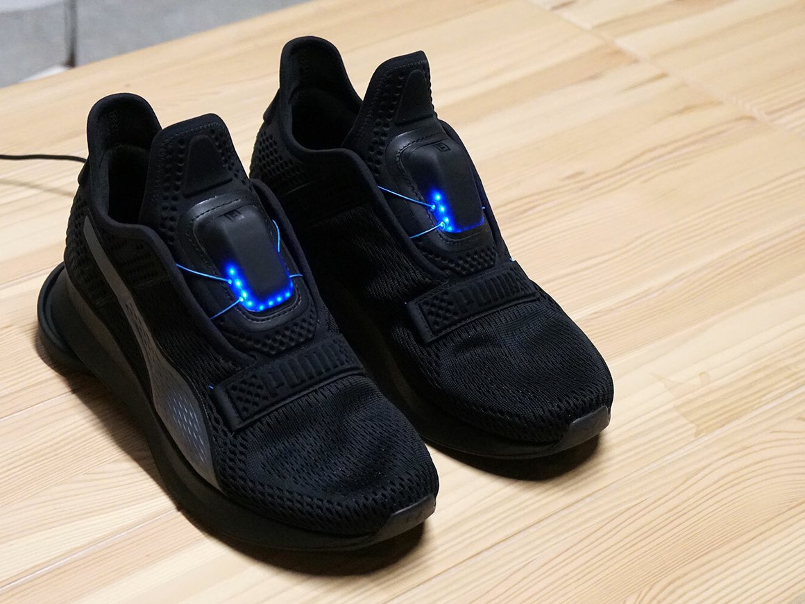 Puma начнет продавать кроссовки с автоматической шнуровкой за $330