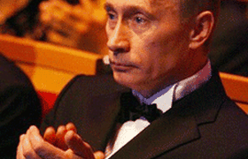Владимир Путин отвлекся от кризиса под хиты ABBA