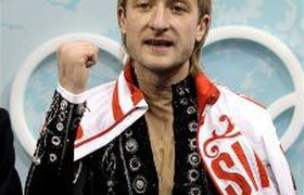 Евгений Плющенко лидирует в короткой программе на Олимпиаде. ВИДЕО