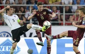 В соцсетях обсуждают, как Россия проиграла Австрии в отборочном матче чемпионата Европы - 2016