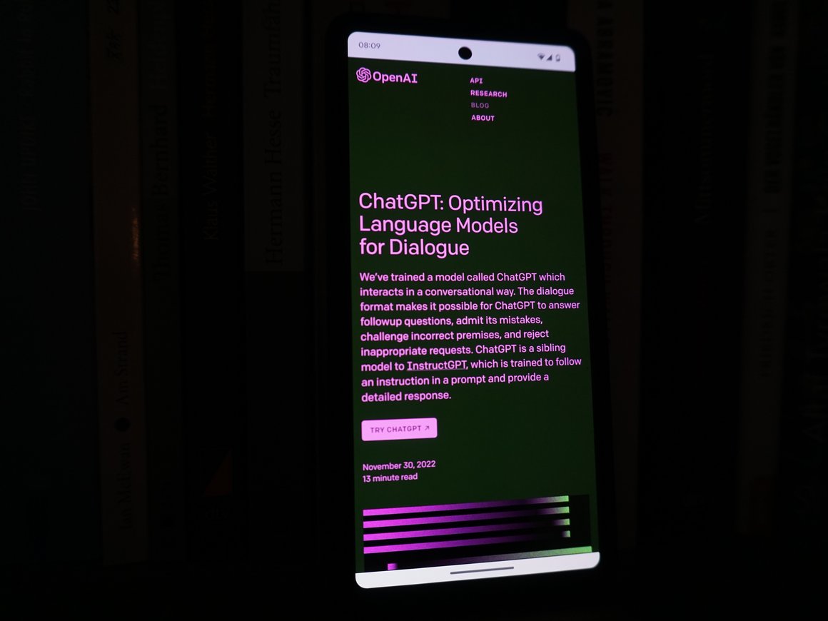 «Точка» добавила ChatGPT в интерфейс интернет-банка