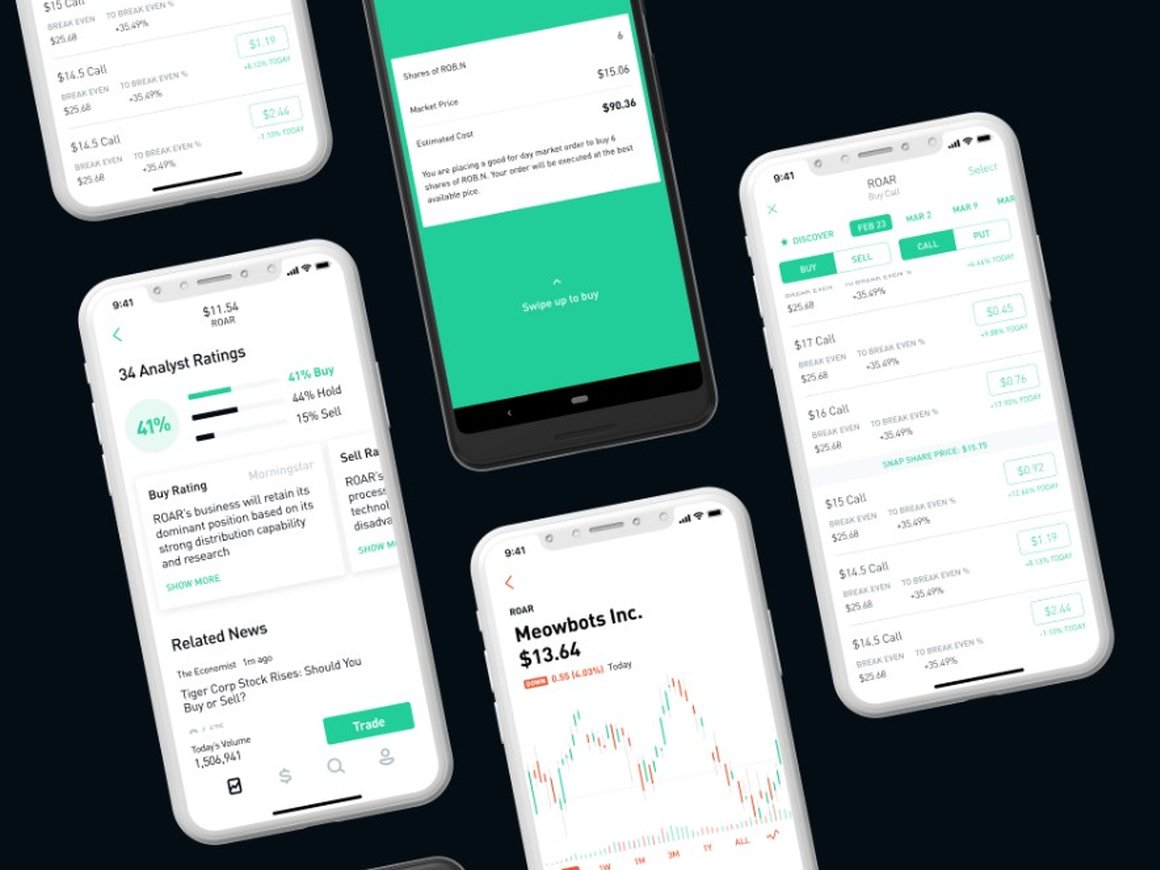 Платформа для торговли акциями Robinhood привлекла $323 млн от DST Global и других инвесторов