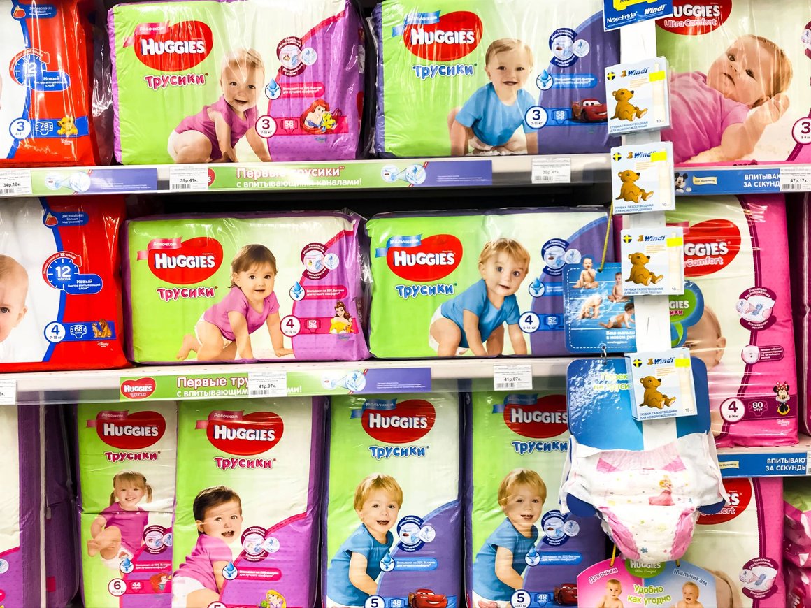Роспатент продлил права американской Kimberly-Clark на бренд подгузников Huggies