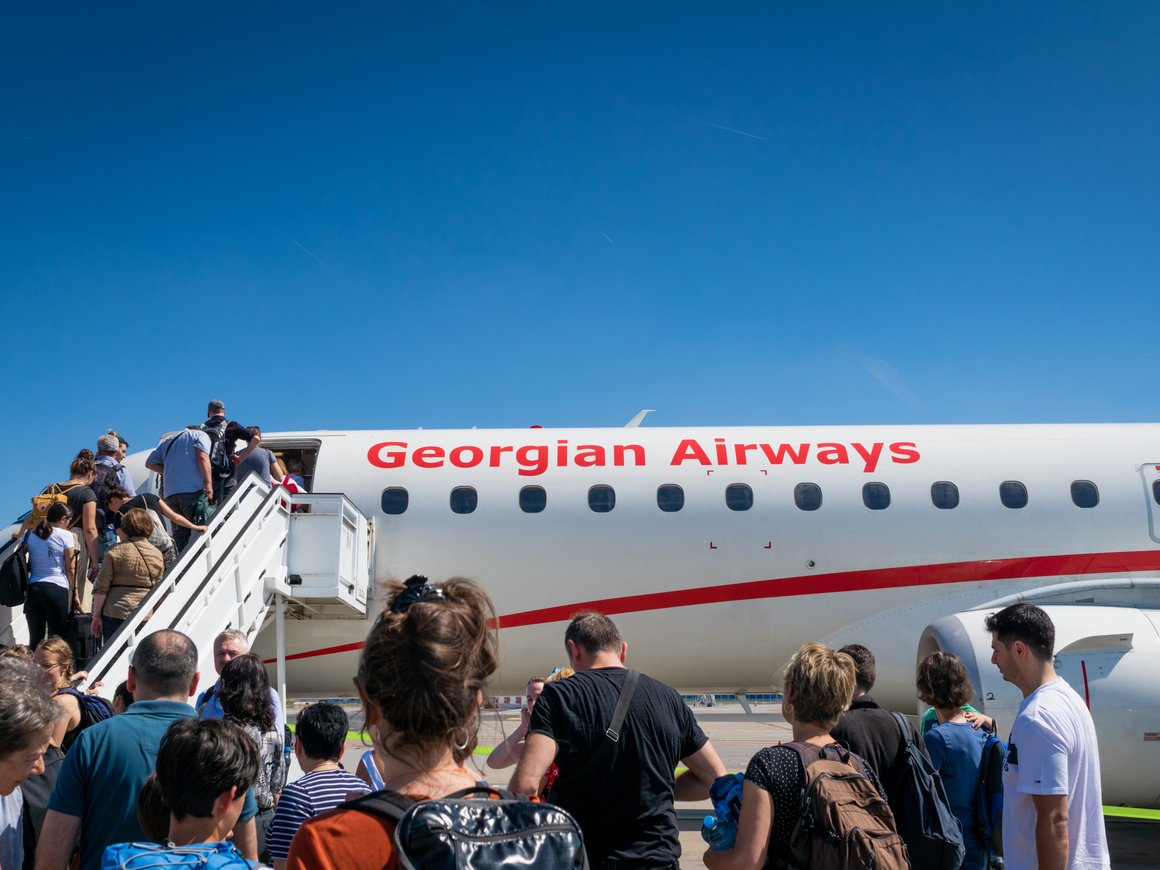 Georgian Airways начнет полеты в Россию 20 мая
