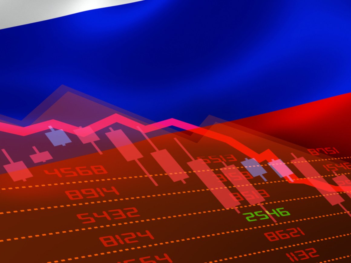 Обвал фондового рынка России в день начала военной операции на Украине стал рекордным в истории