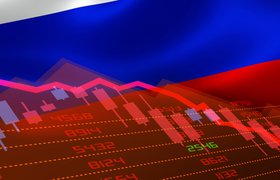 Обвал фондового рынка России в день начала военной операции на Украине стал рекордным в истории