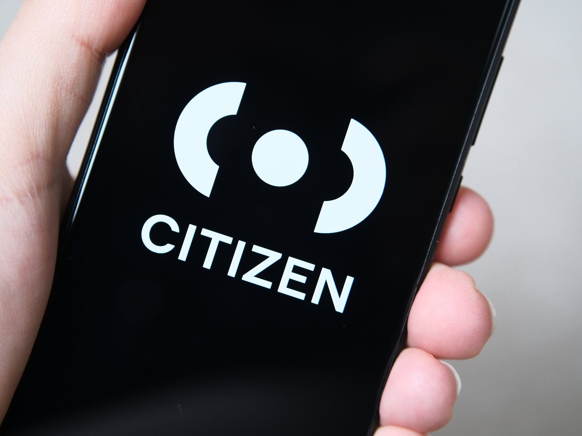 Сервис оповещений о преступлениях Citizen вводит платную функцию слежки за пользователем