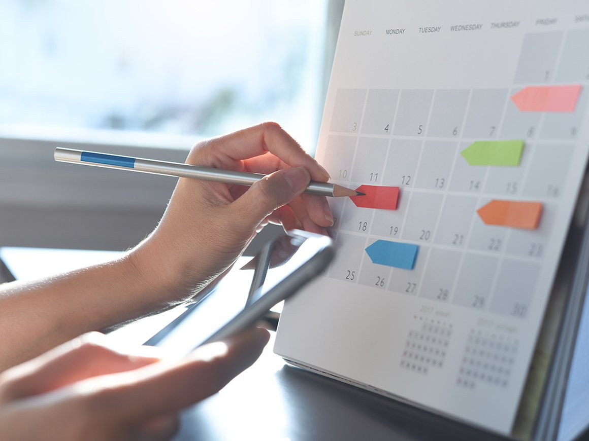Как создать эффективный рабочий календарь и правильно распределить время