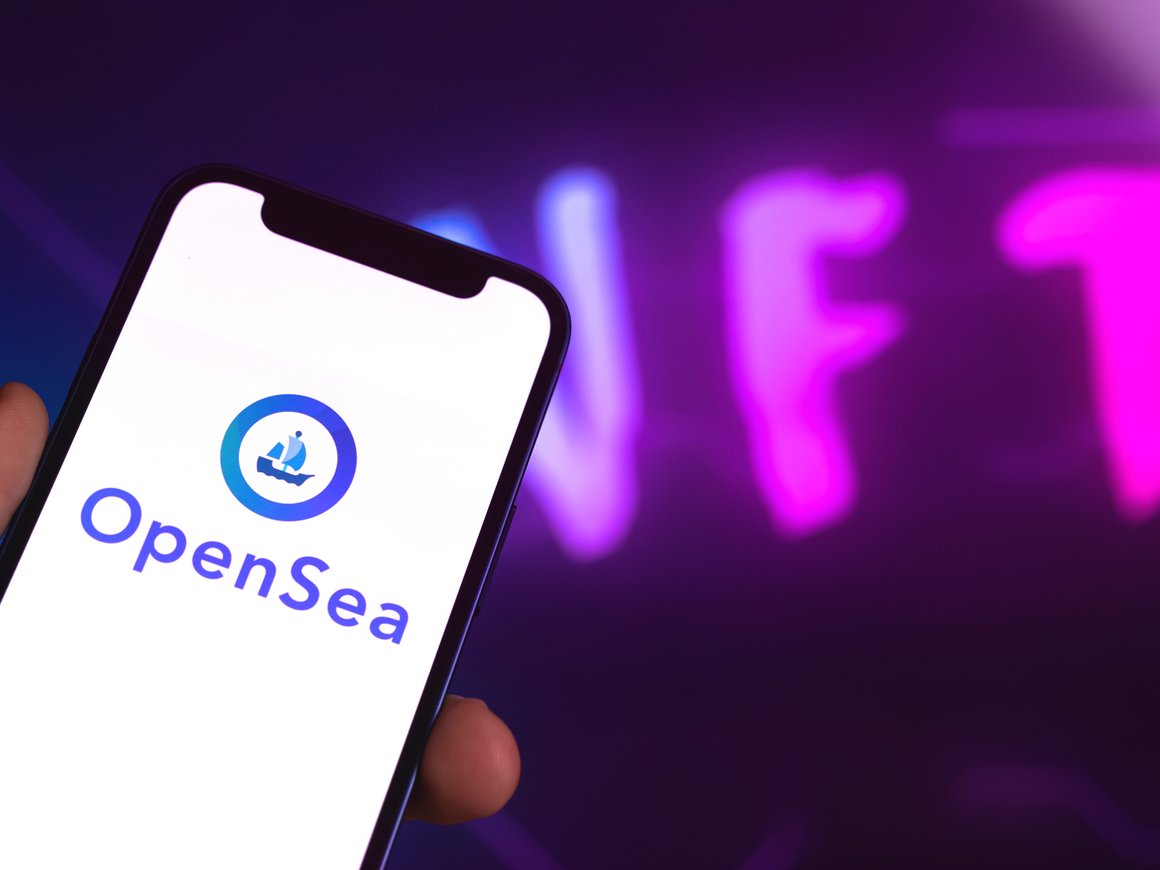 Оценка NFT-маркетплейса OpenSea снизилась на 90%, объем торгов – на 98%