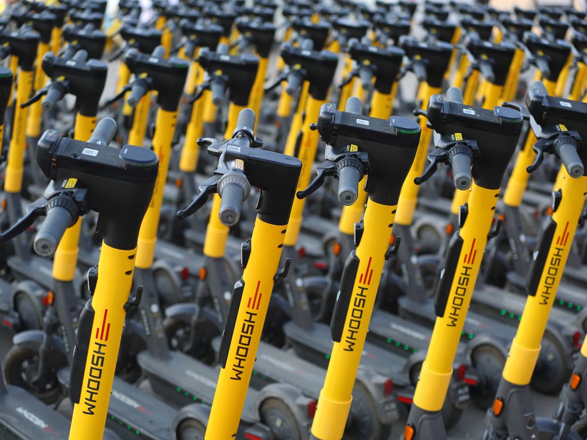 Кикшеринг Whoosh к концу марта выкупил в рамках buyback акции на 60 млн рублей