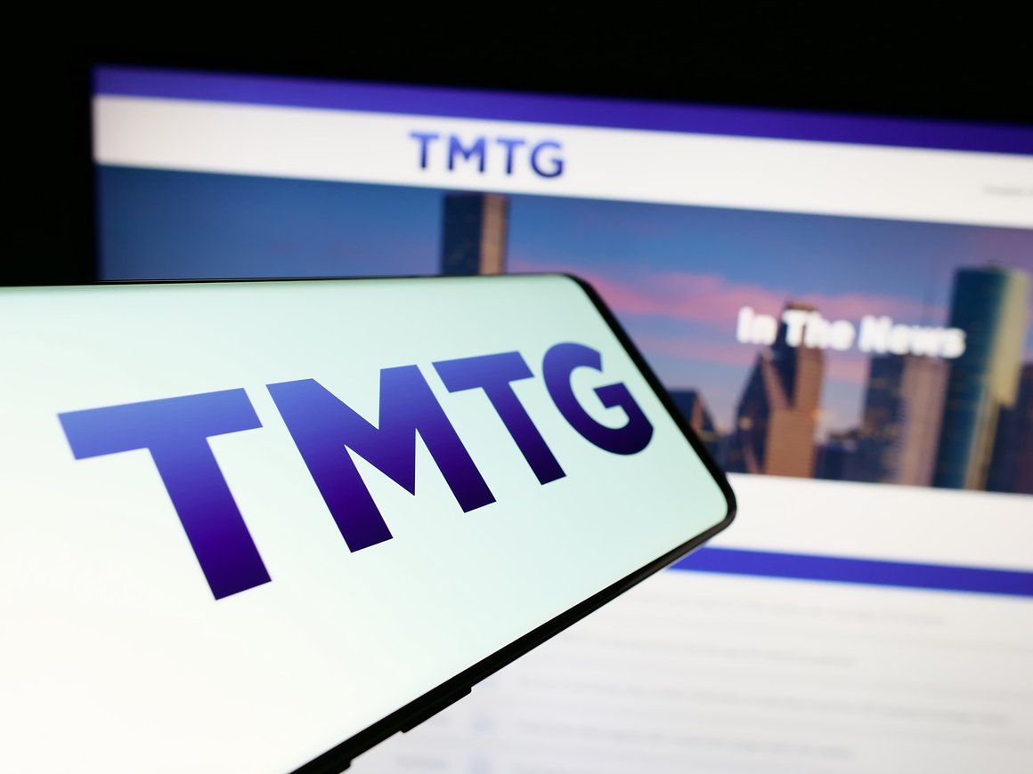 Акции медиакомпании Трампа подскочили на 8% на фоне его встречи с Зеленским