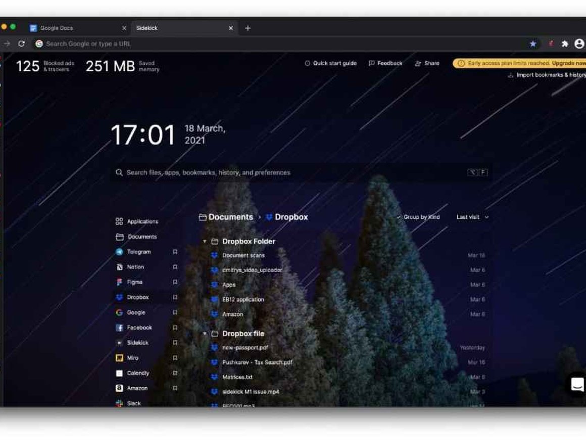 Созданный для работы браузер Sidekick Дмитрия Пушкарева закрыл посевной раунд на $2 млн