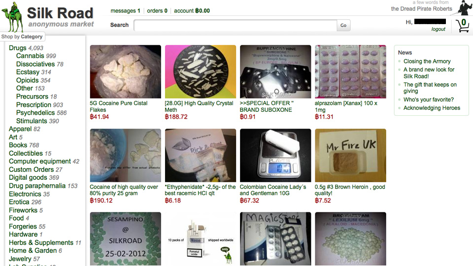 Silk Road Darknet Market