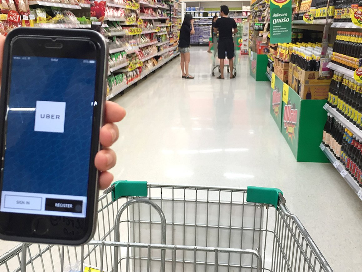 Uber в ритейле: как это работает