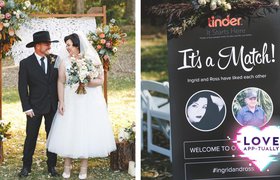 На Западе набирают популярность свадьбы в стиле Tinder