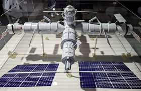 «Роскосмос» показал макет российской орбитальной станции