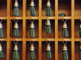 Связки ключей в отеле