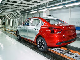Lada Iskra на заводе