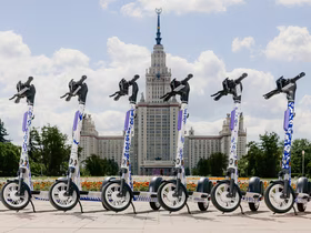 Самокаты с гжелью