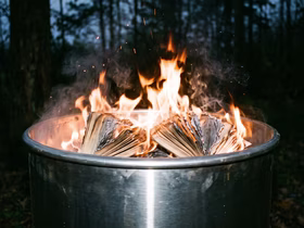 Книги горят