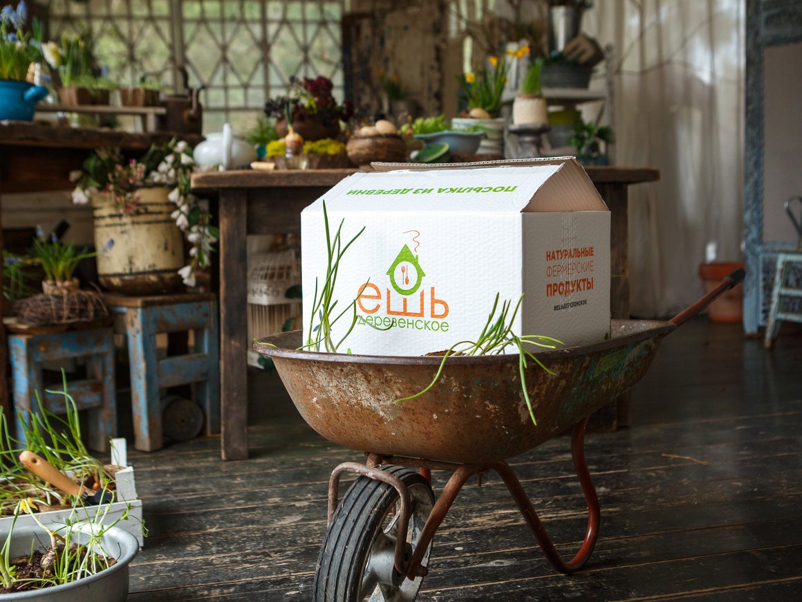 Сервис доставки фермерских продуктов «Ешь Деревенское» открыл первый даркстор в Москве