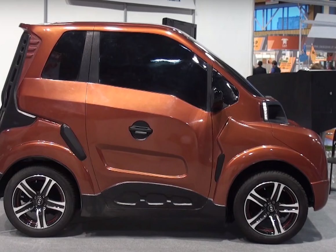 Названа цена российского электромобиля Zetta