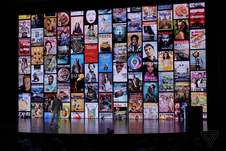 Apple показала новые сервисы — потоковое ТВ, подписку на игры и журналы ...