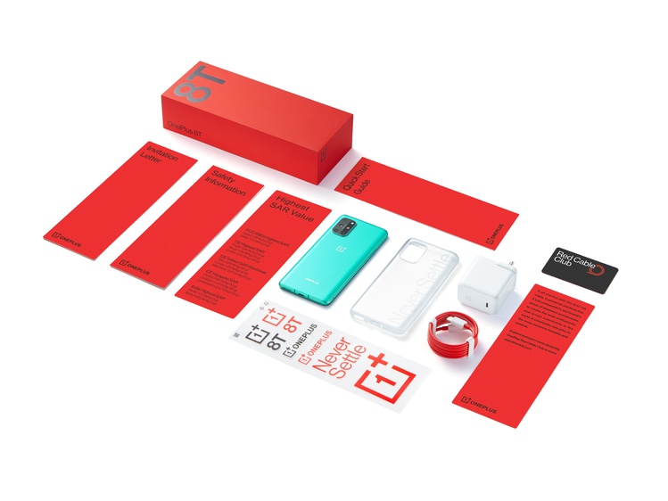 Комплект поставки OnePlus 8T / iF Design Awards