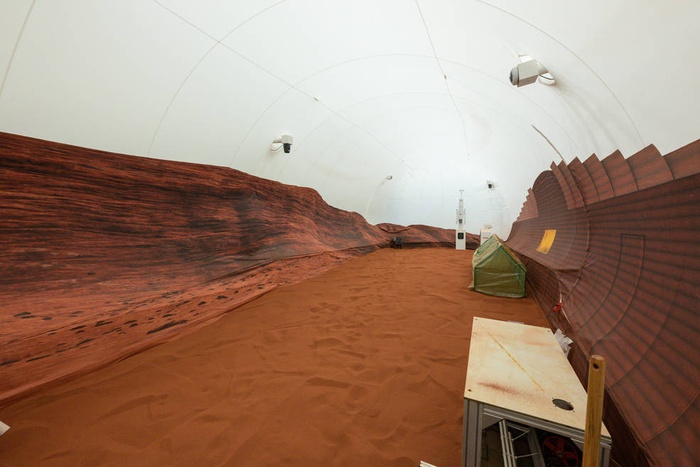 имитация марсианской базы в Хьюстоне