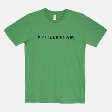 футболка, pfizer 
