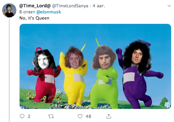 Группу Queen сравнили с телепузиками