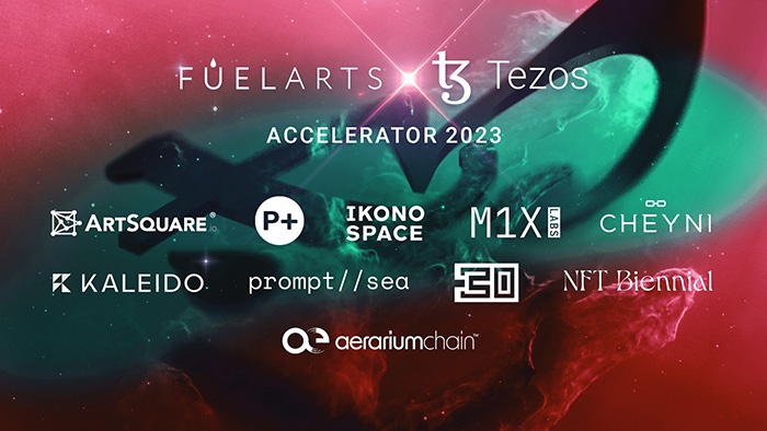 Участники Fuelarts x Tezos