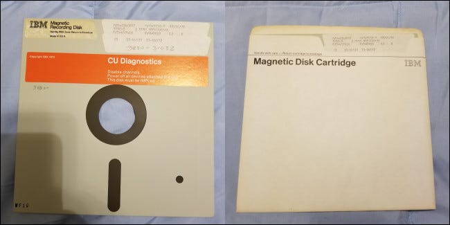 история дискеты, первая коммерческая дискета, 1971