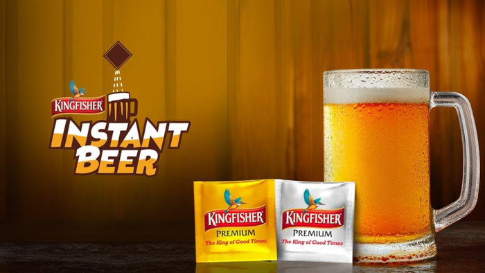 Растворимое пиво от Kingfisher