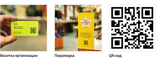 Визитки Яндекс.Бизнес
