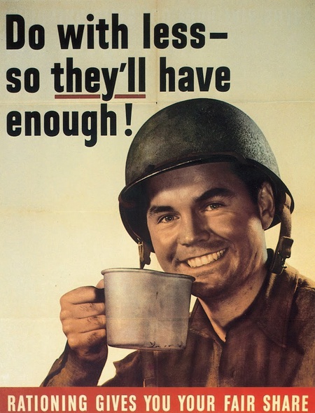 американский плакат, кофе, солдат с кофе