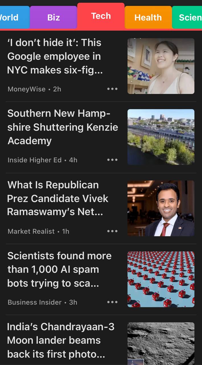 Smart News приложение