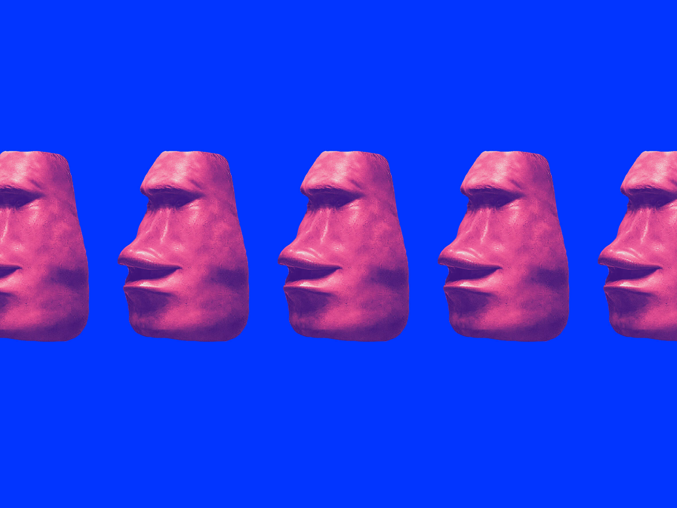 Смайлы каменных лиц