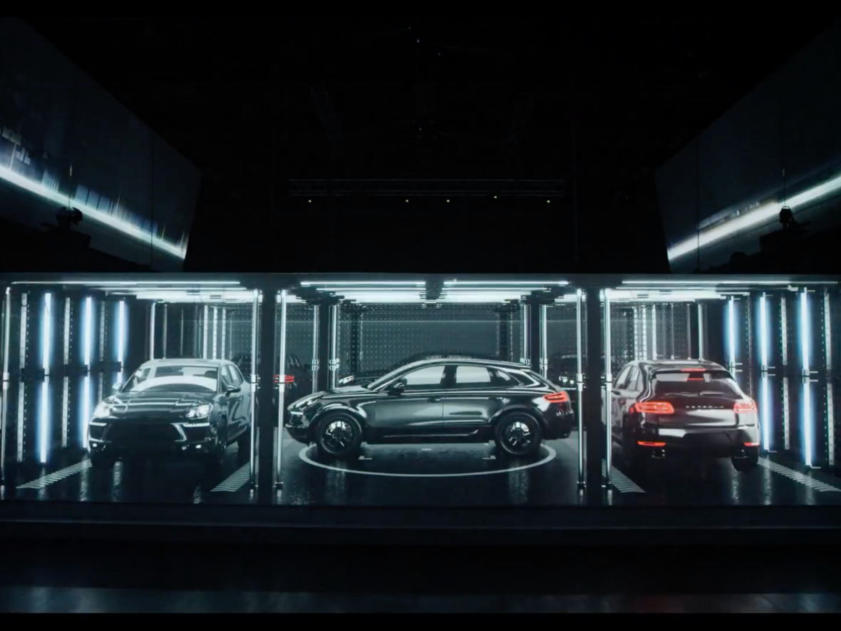 Презентация Porsche Macan в 2013 году от Sila Sveta