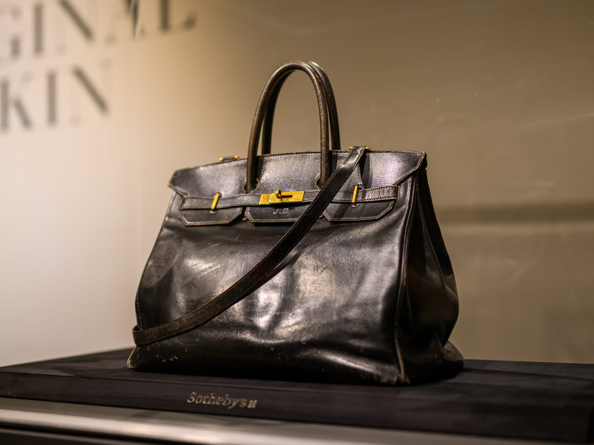 черная Hermes Birkin