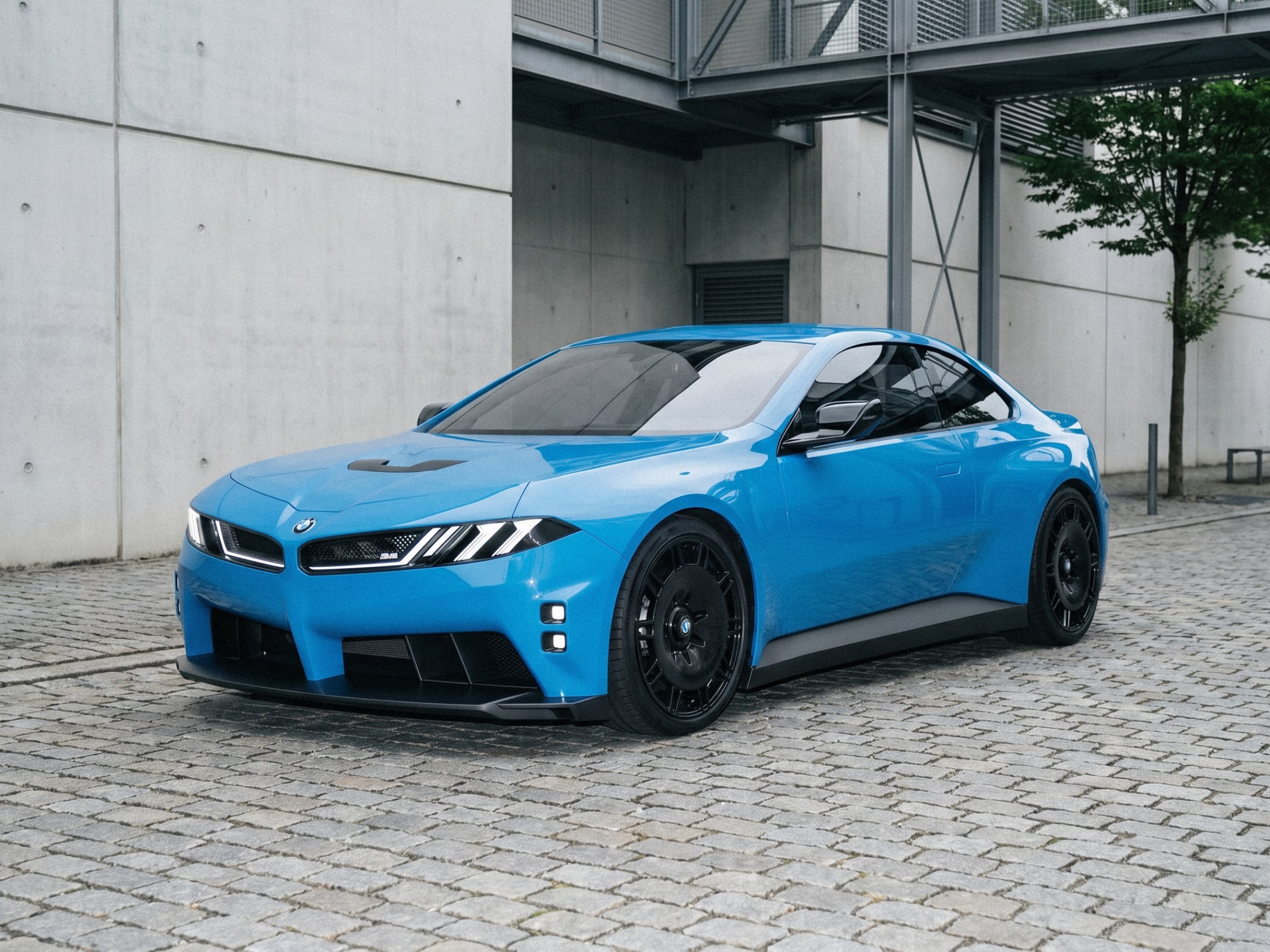 BMW выпустит электрическую версию купе M4 — с совершенно новым дизайном и мощностью 1000 лошадиных сил